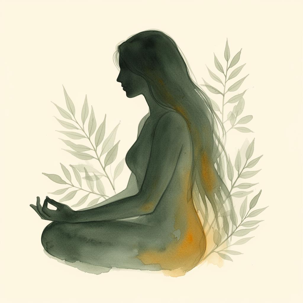 Retrato ilustrado de Katia
